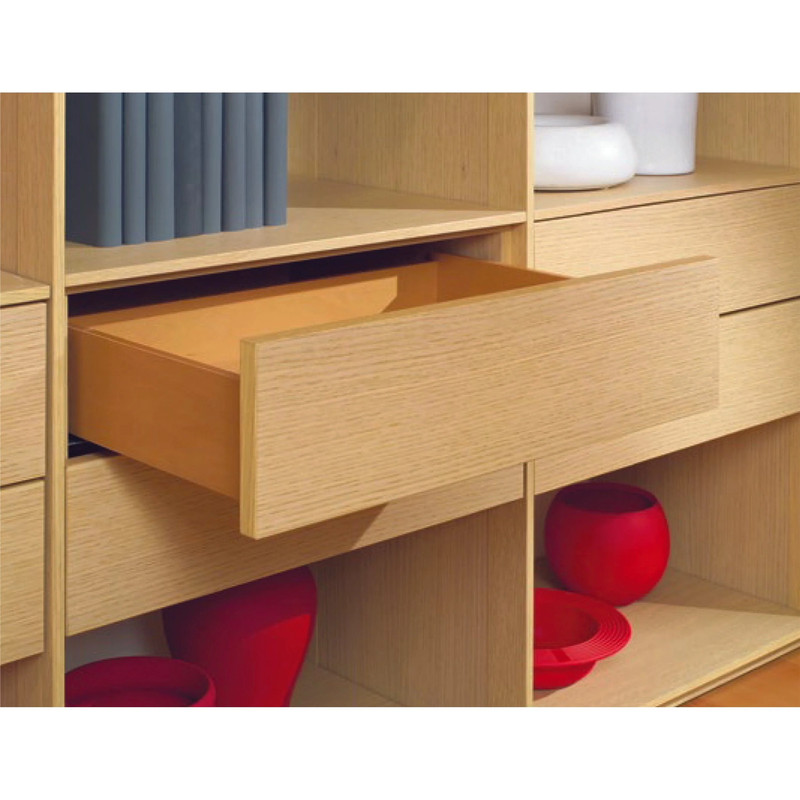 Push-to-Open Futura Undermount Drawer Slide - Model A7557 - Pair - Length:15"